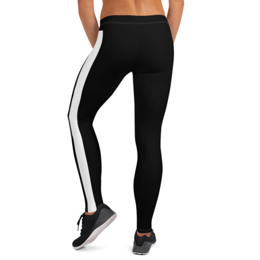 leggings with two stripes