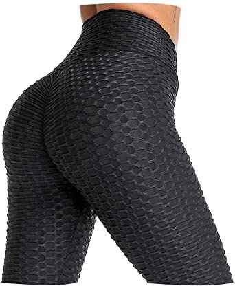 Kwangi Anti-Cellulite High Waisted Compression Leggings - A Girl Exercising